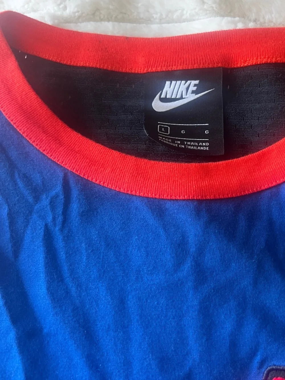 Nike Basketball Jersey, Felt /FluffyLogo , Y2K, Stylish, Coupe Standard